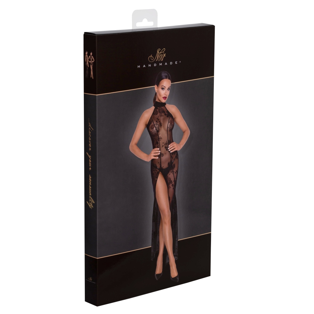 Noir Handmade - F239 Jurk - M - Zwart